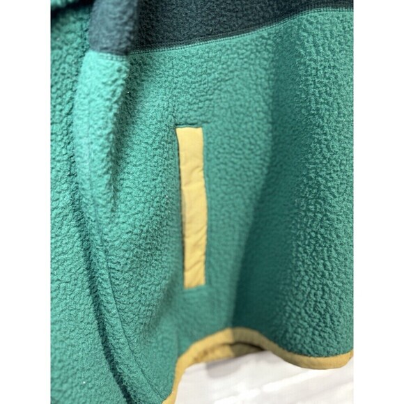 The North Face Full zip Hooded Color Block Sherpa Jacket SZ M Women Brown Tab - Picture 4 of 13